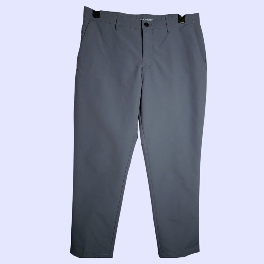 Banana Republic Mens Slim-Fit Dress Pants Lightweight Blue 34/29 - Picture 2 of 14